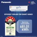 Panasonic 1.5 Ton 5 Star WiFi Inverter Split AC view 3