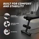 Amazon Basics 7-Level Adjustable & Foldable Bench view 3