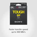Sony SF-G64T TOUGH 64GB V90 view 3