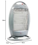 RR Signature FLAREX 1200W Halogen Room Heater view 7