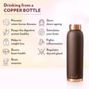 Borosil Colour Copper Bottle 1 Litre view 6