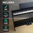 Korg B2SP Digital Piano (88 Natural Weighted Hammer Keys, Stand + 3-Pedal) view 6