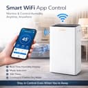 HINISO 22L Smart WiFi Dehumidifier with HEPA 13 view 6
