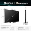 Hisense 75U7Q 4K Mini LED TV view 7
