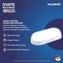 Halonix 10W Motion Sensor Bulkhead Outdoor Light view 4