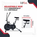 Lifeline Fitness LE-103 Air Bike view 4