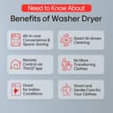 LG 12Kg/7Kg AI Direct Drive Washer Dryer view 7