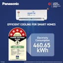 Panasonic 1 Ton 5 Star WiFi Inverter Split AC view 2