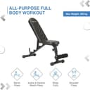 Amazon Basics Heavy Duty 3-in-1 Adjustable Bench view 2