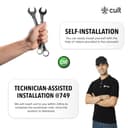 Cultsport Smartcross B1 Bluetooth Elliptical view 9