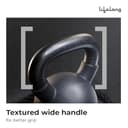 Lifelong Neoprene Cast Iron Kettlebell view 4