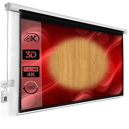 SAVSOL Motorized 120' Screen (8x6 Ft, 4:3)