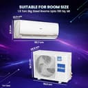 Haier 1.5 Ton 4 Star Wi-Fi HEXA Inverter Split AC (HSA18KU-RAI4NB-I) view 3