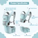 MEDITIVE 3-in-1 Detachable Hip Seat Carrier view 4