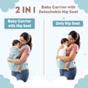 MEDITIVE 3-in-1 Detachable Hip Seat Carrier view 2