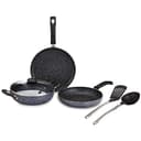 Amazon Solimo 6-Piece Granite Cookware Set