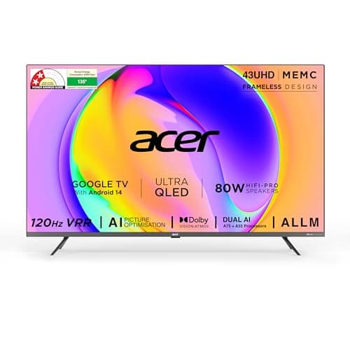 Acer Super Series 43' 4K QLED Google TV