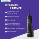 ORACURA OC150 Dental Pro Smart Water Flosser (8 Tips) view 6