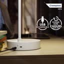 Crompton Deskmate 5W USB Rechargeable LED Lamp view 6