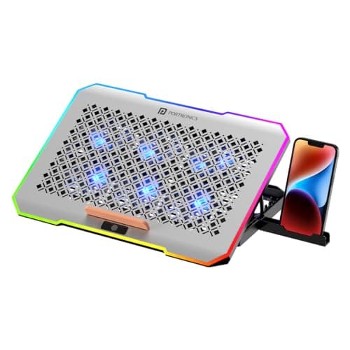 Portronics My Buddy Air Pro 6-Fan Cooling Pad