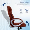 Vergo Swift Leatherette Ergonomic Boss Chair view 5