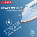 Usha Goliath Spray Tech 1200W Heavy Weight Dry Iron view 2