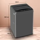 LG 7 Kg 5 Star Smart Inverter TurboDrum Fully Automatic Top Load (T70VBMB1Z) view 6