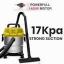 INALSA WD 15 Wet & Dry Vacuum Cleaner view 2