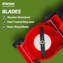 Sharpex Electric Lawn Mower 1200W 12-Inch Blade view 5