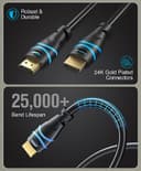 BlueRigger 8K HDMI 2.1 Cable 3.3FT view 7