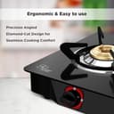 Butterfly Smart 2 Burner Glass Top view 2