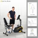 Let's Play Recumbent Bike (6 kg Flywheel) view 8
