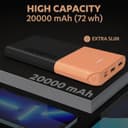 Duracell 20000mAh 22.5W Slimmest Power Bank view 2