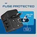 Ceptics 35W Universal Travel Adapter with 4 USB-C Ports view 7