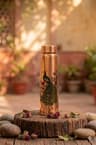 Mittified Pure Copper Peacock Bottle 1000ml