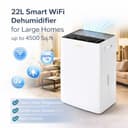 HINISO 22L Smart WiFi Dehumidifier with HEPA 13 view 4