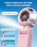 SEVENAIRE Misting Fan Portable Handheld Turbo view 3