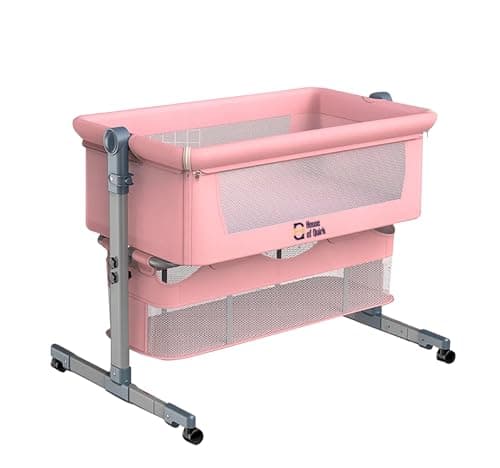 House of Quirk Aluminium Alloy Bedside Sleeper Crib