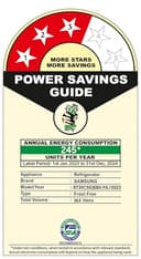 Samsung 256L 3 Star Convertible Digital Inverter Double Door Refrigerator view 7