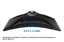 Samsung Odyssey G6 27-inch QHD 240Hz Curved view 10