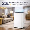HINISO 22L Smart WiFi Dehumidifier with HEPA 13 view 3