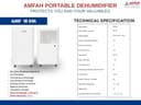 AMFAH AMF-18DM 18L Dehumidifier view 2