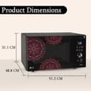 LG 28L MJEN286VIW WiFi Charcoal Convection Microwave view 4