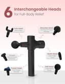 Portronics Zeno B Percussion Gun Massager with Detachable Handle view 6