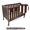 R for Rabbit Baby Den Lite Wooden Cot view 5