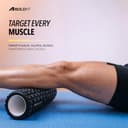 Boldfit High-Density EVA Foam Roller (33cm, Solid Core) view 6