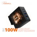 Amazon Basics 100W 4-Port GaN Charger view 3