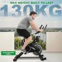 PowerMax Fitness BS-125 Spin Bike view 5