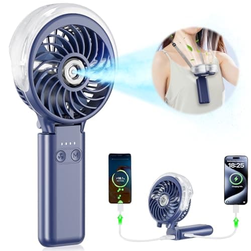 HandFan 5200mAh Upgraded Handheld Misting Fan