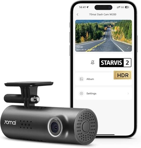 70mai M200 HDR DashCam (STARVIS 2, 1080p)